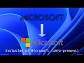Evolution Of Microsoft Logos 1972 Present