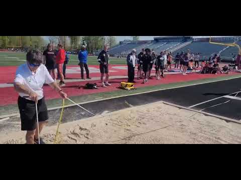AUSTIN"CHEATCODE"KNOWLES 1ST PLACE IN DISTRICT LONGJUMP D1 GCC