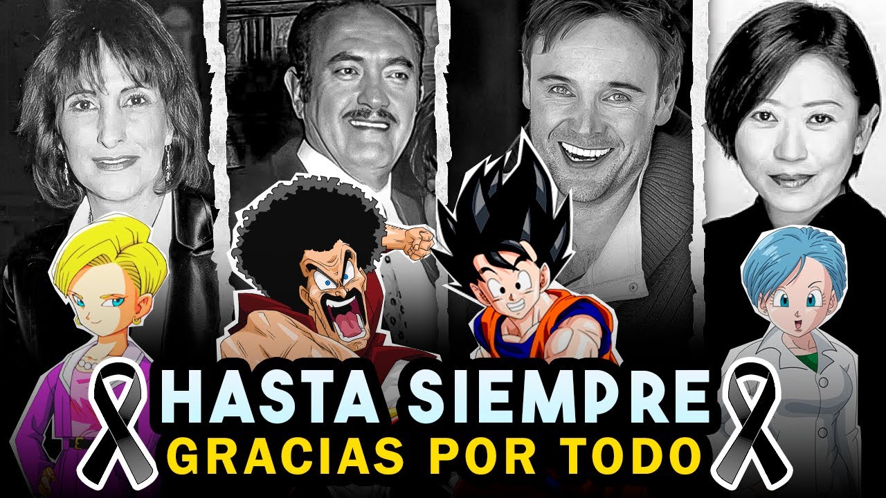 🎙️💔 VOCES de DRAGON BALL Z que EXTRAÑAMOS MUCHÍSIMO 🐉😥 | ACTORES de DOBLAJE LATINO 🇲🇽🇪🇸🇯🇵 #DBS #DBZ