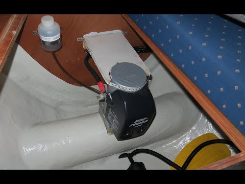 Side-power SP55 S bow thruster oil change 2017