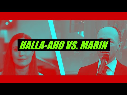 Halla-aho vs. Marin, elpymisvälineuhkaus