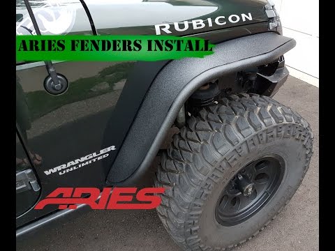 Aries Fenders Install