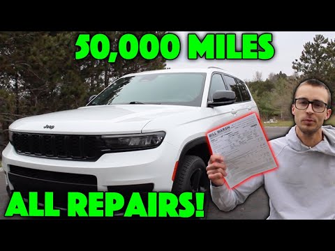 50k Miles! New Jeep Grand Cherokee WL Maintenance Records