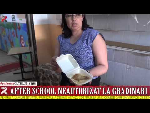 After school neautorizat la Grădinari