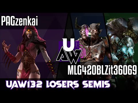 UAW132 Top 8 - PAGzenkai vs. MLG420BLZit36069 [Match 12/14 - Losers Semifinals]