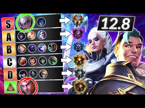 NEW Champions TIER LIST for Patch 12.8 - BEST and WORST of EVEY ROLE - LoL Guide