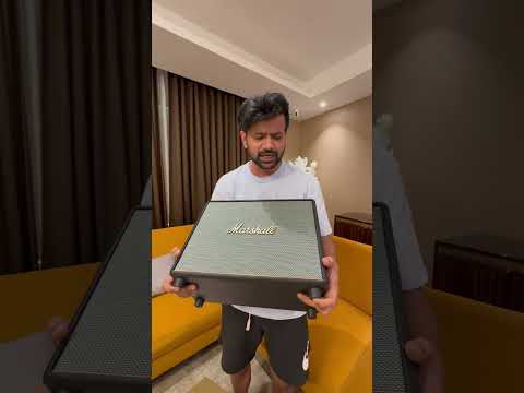 Marshall Speaker unboxing ￼|| #shorts #marshall