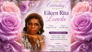 Eileen Rita Loncke (Chapel B: Friday, July 31st, 2026) 5:00 p.m.
