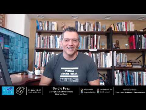 A StoryboardArt Welcome to Lightbox Expo 2020