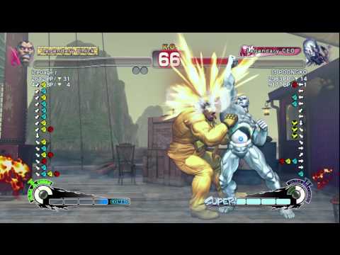 SSF4 AE - ice0age r(BA) vs Poongko(SE)