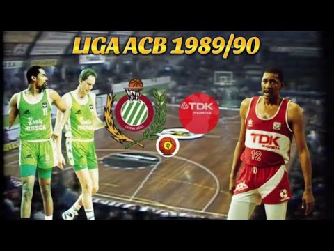 "Huesca La Magia vs TDK Manresa" 32° Jornada Liga ACB 1989/90 (09 de Abril, 1990) en español