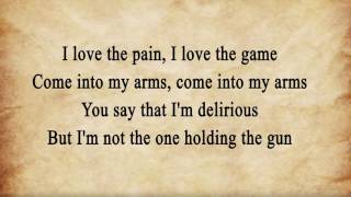 Susanne Sundfor-Delirious lyrics on the screen