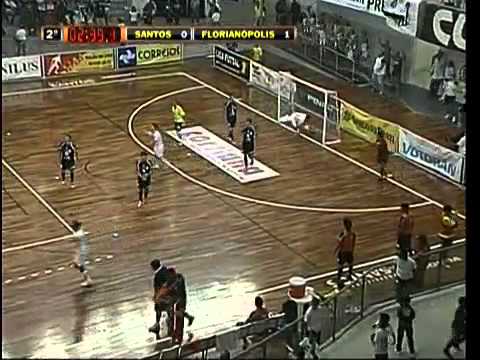 Futsal - SANTOS FC 1 x 1 Florianópolis - 2ª Semi Final Liga Futsal 2011