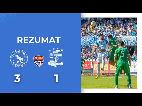 REZUMAT | Corvinul Hunedoara - CSC Dumbrăvița, 3-1 (2-0)