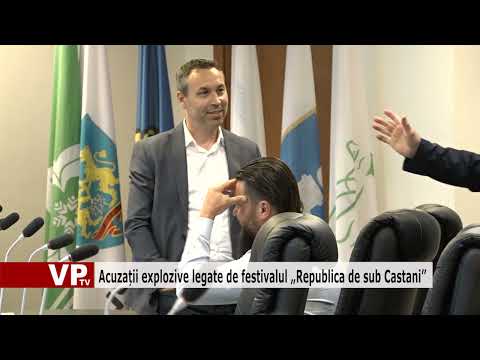 Acuzații explozive legate de festivalul „Republica de sub Castani”