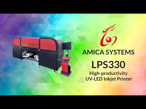LPS330 High-productivity & Versatile UV-LED Inkjet Printer