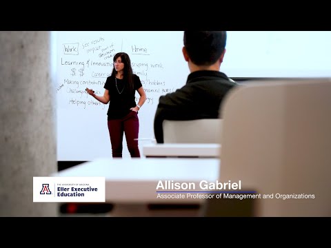Eller Executive Education Faculty: Allison Gabriel
