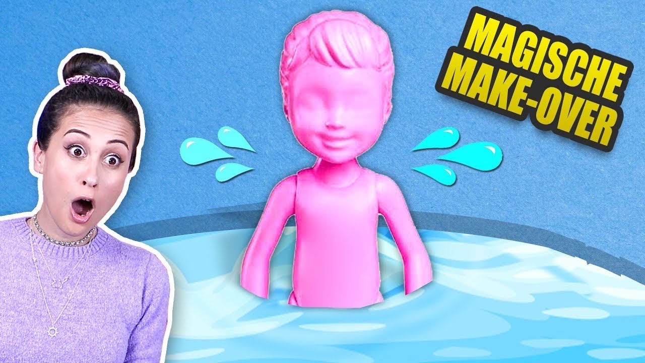 BARBIE’S KLEINE ZUSJE SURPRISE! DOMPEL ZE IN WATER VOOR EEN MAGISCHE MAKE-OVER