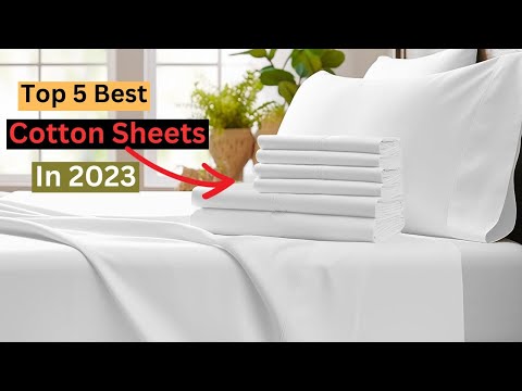 Best Cotton Sheets On The Market 2023 | Top 5 Cotton Sheets Review | Best Buy Amazon