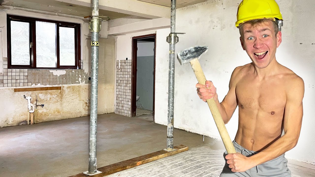 MIJN EERSTE HUIS COMPLEET SLOPEN EN VERBOUWEN! #2