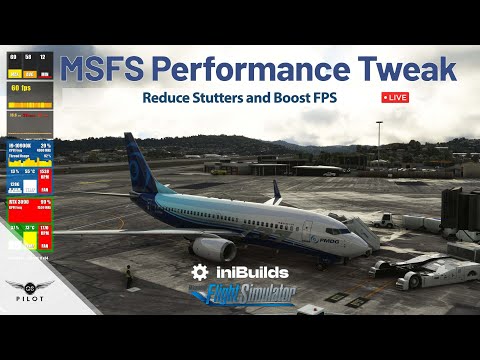 #msfs2020 | Performance Tweak | Reduce Stutters and Boost FPS