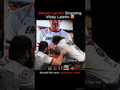 Devon Larratt STOPPING Vitaly ☠️ #armwrestling #devonlarrat #armwrestler