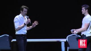 Video thumbnail of "Aaron Tveit and Gavin Creel Sing "Take Me or Leave Me" from RENT at MCC Theater MISCAST Benefit"