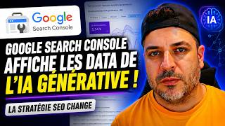 La Google Search Console affiche maintenant l'IA générative dans ses datas et c'est game changer
