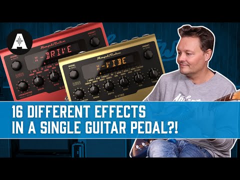 AmpliTube X-Gear Series - 16 Different Effects in a Single Guitar Pedal?!