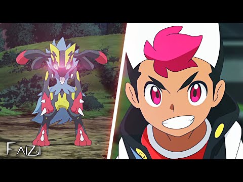 Roy CATCHES Shiny Lucario - Roy And Ult VS Shiny Lucario - Pokemon Horizons AMV