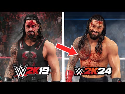 35 Things WWE 2K24 Did Better Than 2k19 (Features,Match Types & More)