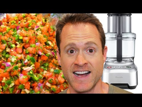 So FAST! Fresh PICO with the Breville Sous Chef 16 Peel & Dice