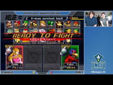 Pier Pressure 6 | Melee Singles (W) | DShi (Falco) Vs. Shocksta (Sheik)
