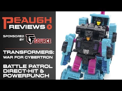 Video Review: Transformers: War for Cybertron SIEGE Battle Patrol - DIRECT-HIT and POWER PUNCH