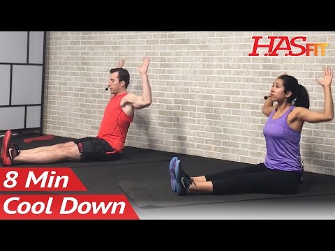 8 Minute Cool Down Exercises After Workout - Cool Down Stretch to Improve Flexibility Stretches