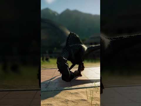 Spinoraptor grabs a human - JWE2