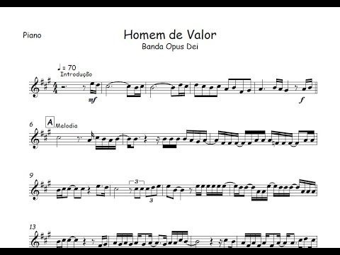 Homens De Valor - Banda Opus Dei