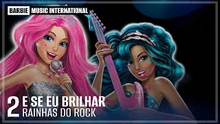 Kadr z teledysku E Se Eu Brilhar [What If I Shine] (Brazilian Portuguese) tekst piosenki Barbie Rock 
