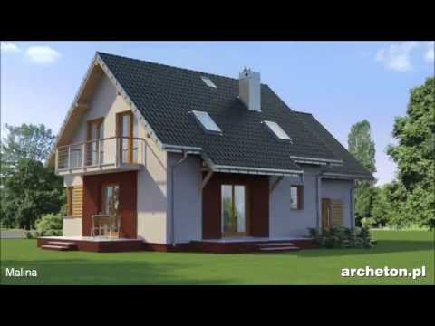 Projekt domu Malina - archeton.pl