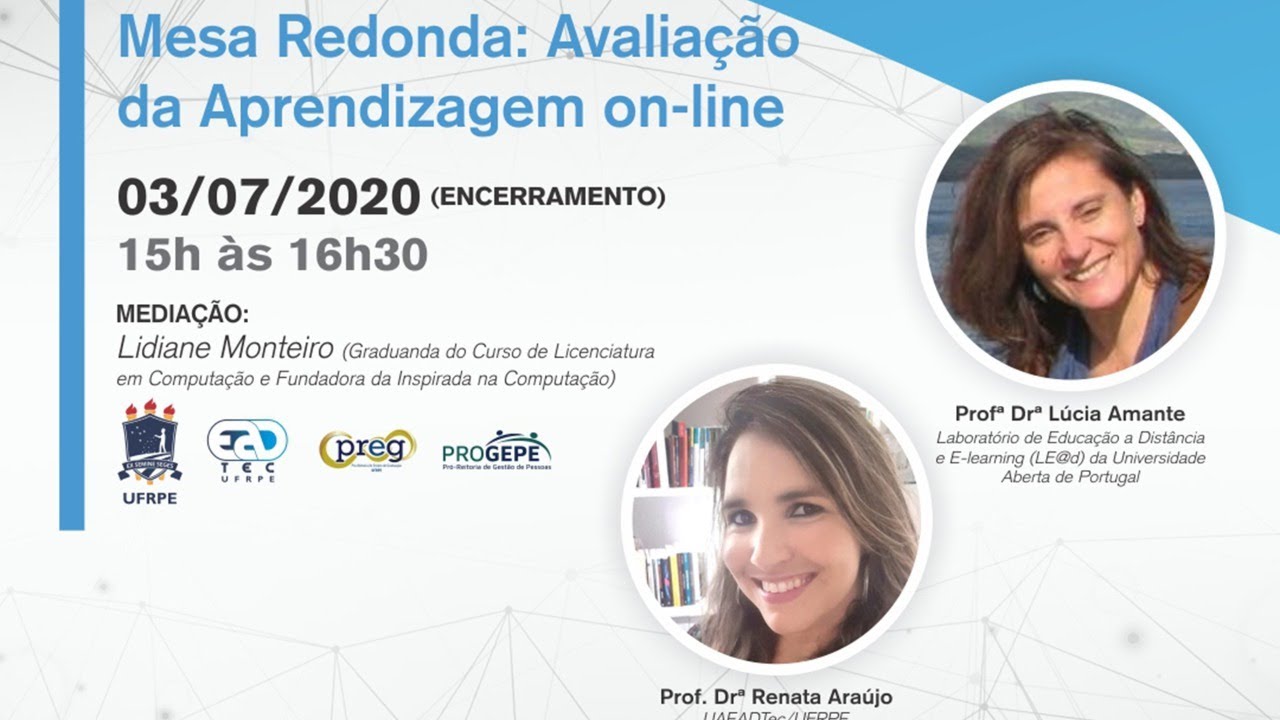 Avaliação da aprendizagem on-line