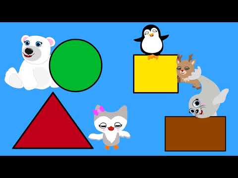 BIBISIE - Kształty (nauka i zabawa dla dzieci)