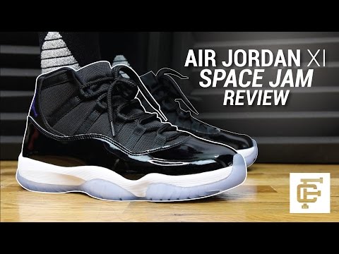 AIR JORDAN 11 SPACE JAM 2016 REVIEW