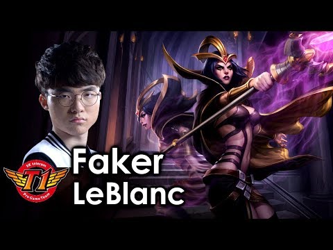 Faker picks LeBlanc