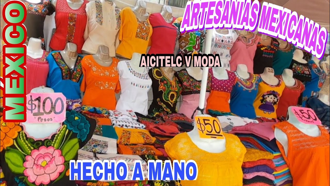 OAXACA: 👚BLUSAS👗 VESTIDOS GUAYAVERAS🥼 CAMISAS👔 SOMBREROS BORDADO👒 A MANO🖐️ ARTESANÍAS MEXICANAS