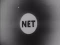 National Educational Television 1959 Rare Announcer