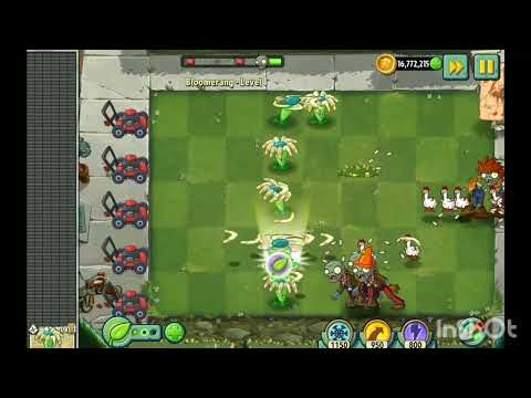 Armaan vs Zombies l Pvz2 hard challenge l Bloomerang plant vs Zombies #plantsvszombies