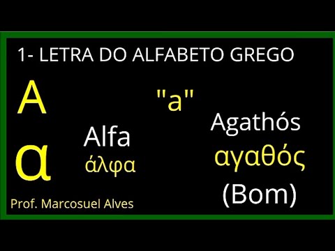alfabeto Grego Koinê para iniciantes aula completa letra por letra com pronúncia para você aprender