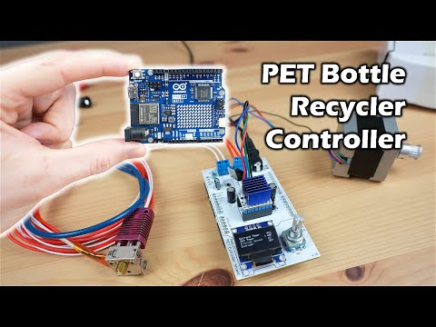 Control A 3D Printer's Hotend With An Arduino - PET Bottle Recycler Part 1