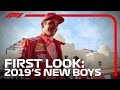 F1 2019 First Look - Drivers In New Cars And New Overalls In Abu Dhabi