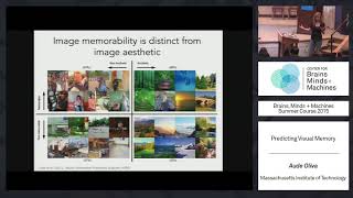 Lecture 4.3. Aude Oliva - Predicting Visual Memory